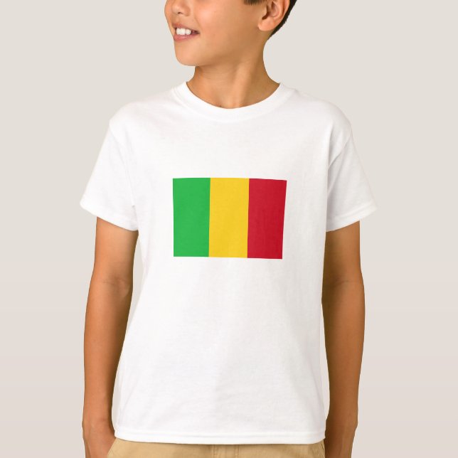 Camiseta Bandeira do Mali (Frente)
