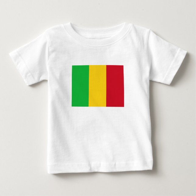Camiseta Bandeira do Mali (Frente)