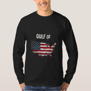 Camiseta Bandeira do Mapa Americano Funny Trump USA