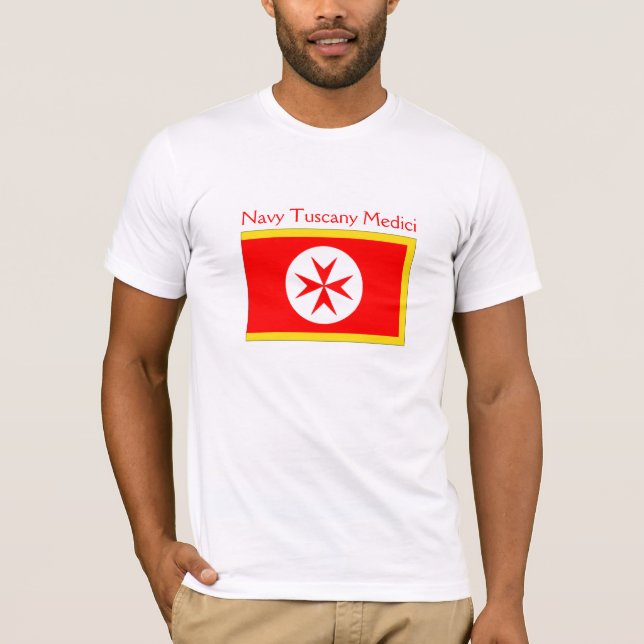 Camiseta Bandeira do marinho Toscânia Medici (Frente)