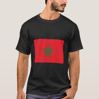 Camiseta Bandeira do Marrocos moderno