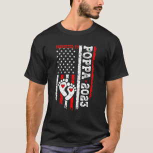 Camiseta Bandeira do Mens Us Promovida ao Poppa Est 2023