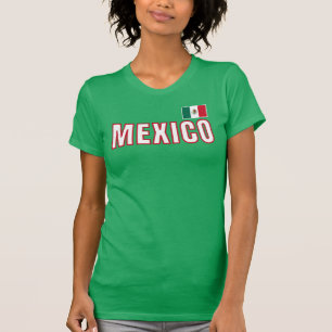 Camiseta Bandeira do México