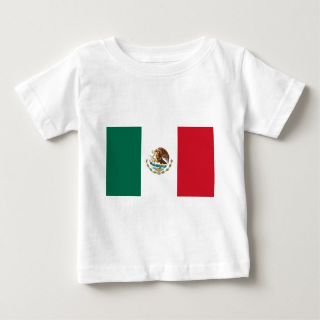 Camiseta Bandeira do México (Frente)