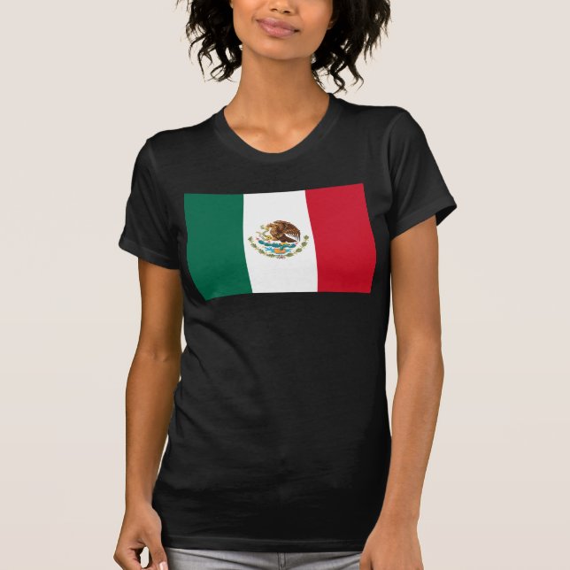 Camiseta Bandeira do México, Bandera da República Mexicana (Frente)