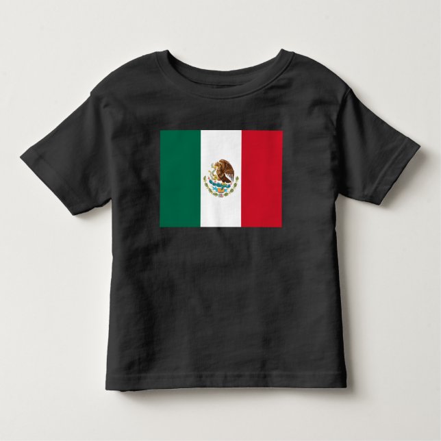 Camiseta Bandeira do México, Bandera da República Mexicana (Frente)
