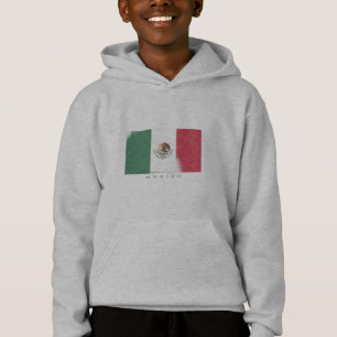 Camiseta Bandeira do México Estilo Grunge