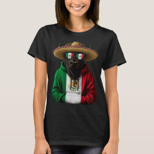Camiseta Bandeira do México Orgulho Mexicano Raízes Mexican