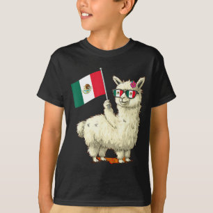 Camiseta bandeira do méxico orgulho mexicano raízes mexican