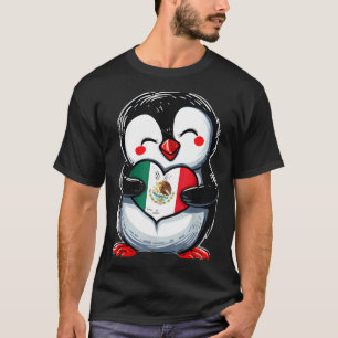 Camiseta bandeira do méxico orgulho mexicano raízes mexican