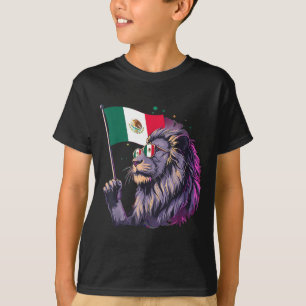 Camiseta bandeira do México orgulho mexicano raízes mexican
