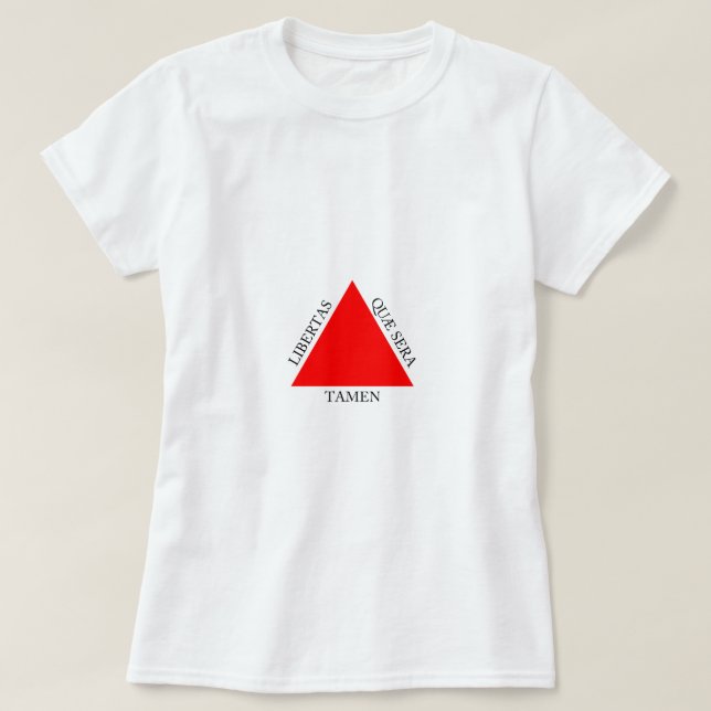 Camiseta Bandeira do Minas Gerais de Brasil (Frente do Design)