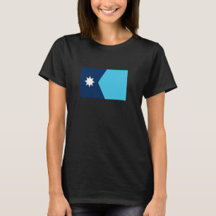 Camiseta Bandeira do Minnesota Shirt 2024 New Minnesota Sta