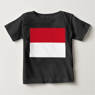 Camiseta Bandeira do Mônaco