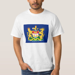 Camiseta Bandeira do movimento da autonomia de Hong Kong -