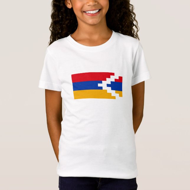 Camiseta Bandeira do Nagorno Karabakh (Frente)