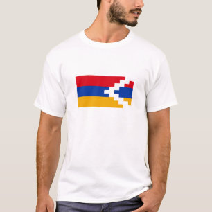 Camiseta Bandeira do Nagorno Karabakh