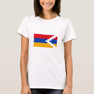 Camiseta Bandeira do Nagorno Karabakh
