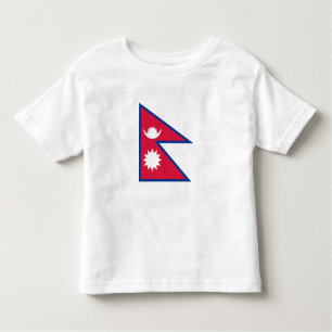 Camiseta Bandeira do Nepal