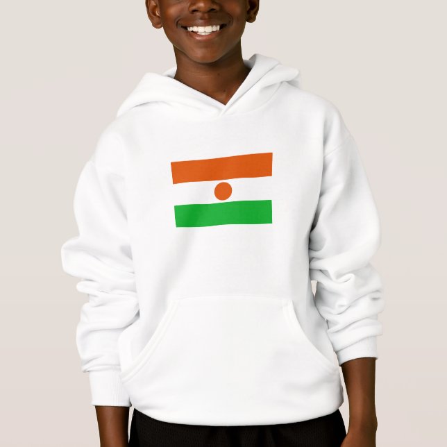 Camiseta Bandeira do Níger (Frente)