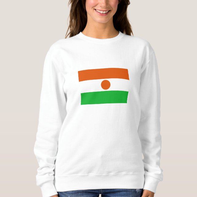 Camiseta Bandeira do Níger (Frente)