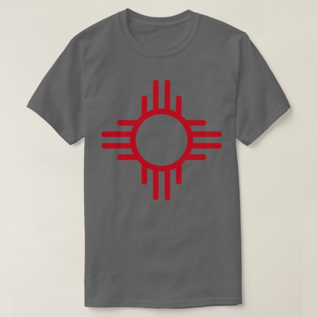 Camiseta Bandeira do Novo México 2 (Frente do Design)
