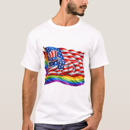 Camiseta Bandeira do Orgulho América 250