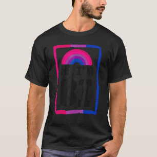 Camiseta Bandeira do Orgulho Bi Bisexual Oi, sou Bi