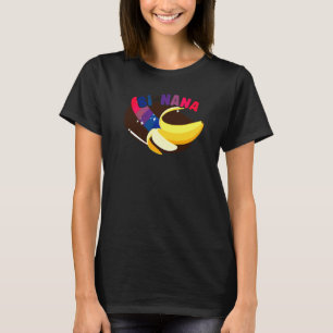 Camiseta Bandeira do Orgulho Bi Bissexual Pun Banana Bi Nan