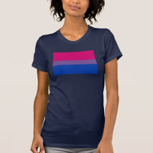 Camiseta Bandeira do Orgulho Bissexual
