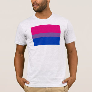 Camiseta Bandeira do Orgulho Bissexual