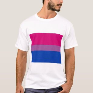 Camiseta Bandeira do Orgulho Bissexual