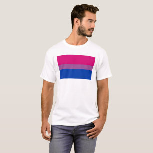 Camiseta Bandeira do Orgulho Bissexual