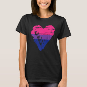 Camiseta Bandeira do Orgulho Bissexual Bi Prêmio de Bandeir