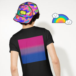 Camiseta Bandeira do Orgulho Bissexual Gradiente - Bandeira