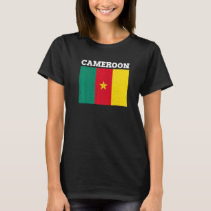Camiseta Bandeira do Orgulho Camarões, Camarões, Camarões