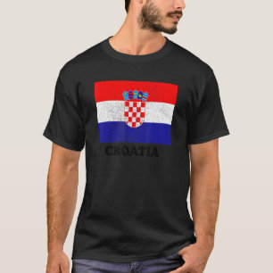 Camiseta Bandeira do Orgulho Croata da Croácia