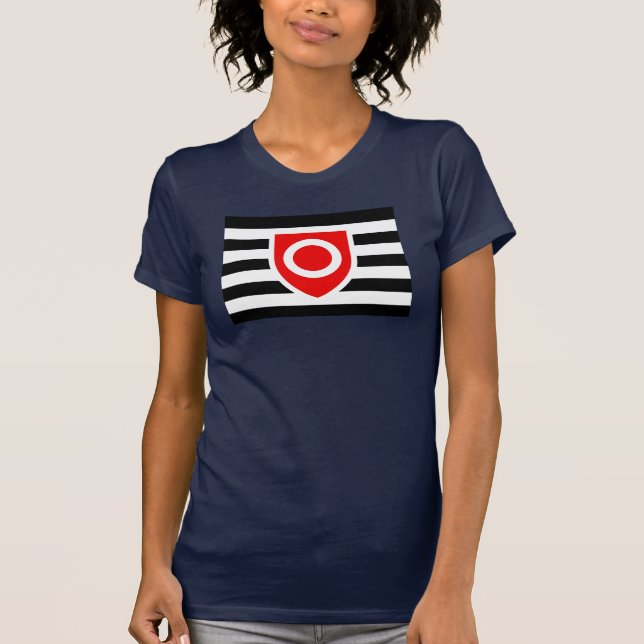 Camiseta Bandeira do Orgulho da Propriedade (Frente)