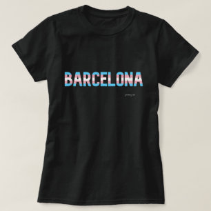 Camiseta Bandeira do Orgulho de Barcelona