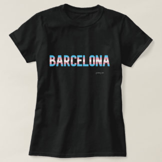 Camiseta Bandeira do Orgulho de Barcelona