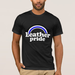 Camiseta Bandeira do Orgulho de Couro