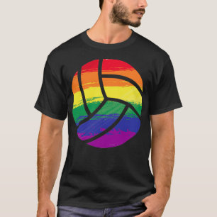 Camiseta Bandeira do Orgulho de Voleibol 2