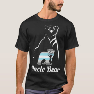 Camiseta Bandeira do Orgulho Demigender do Tio Bear Demigen