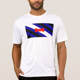 Camiseta Bandeira do orgulho do brincar de cachorrinho da S