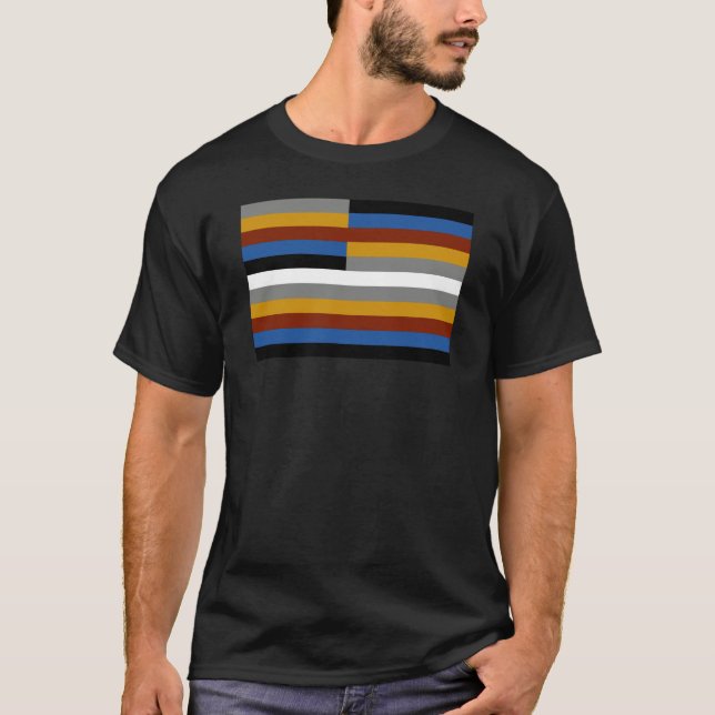 Camiseta Bandeira do Orgulho Freak (Frente)