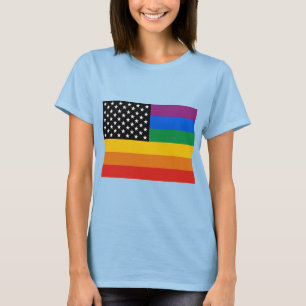 Camiseta Bandeira do orgulho gay