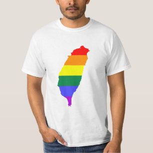 Camiseta Bandeira do orgulho gay do arco-íris de LGBT de