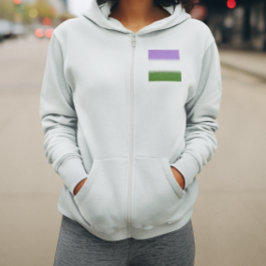 Camiseta Bandeira do Orgulho Género-queer Gradiente – Bande