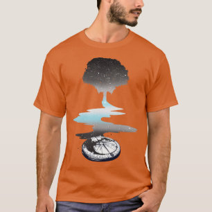 Camiseta Bandeira do Orgulho LGBT da Árvore Demiboy