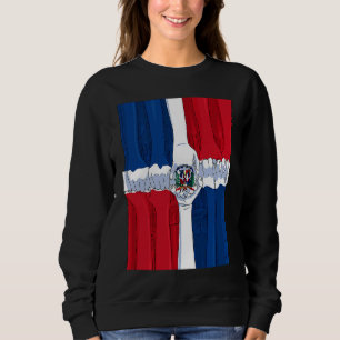 Camiseta Bandeira do Orgulho Nacional da República Dominica